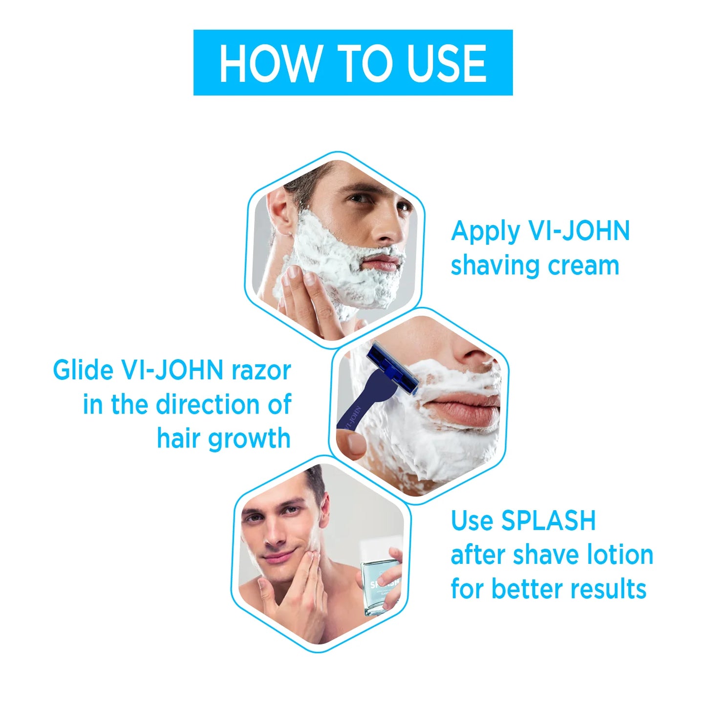 VI-JOHN Premium Shaving Cream | The Best Shaving Cream for Men |93 GM