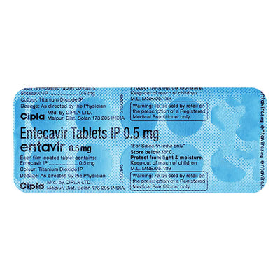 Entavir 0.5mg Tablet