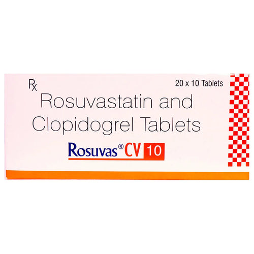 Rosuvas CV 10 Tablet- Strip of 10Tablets
