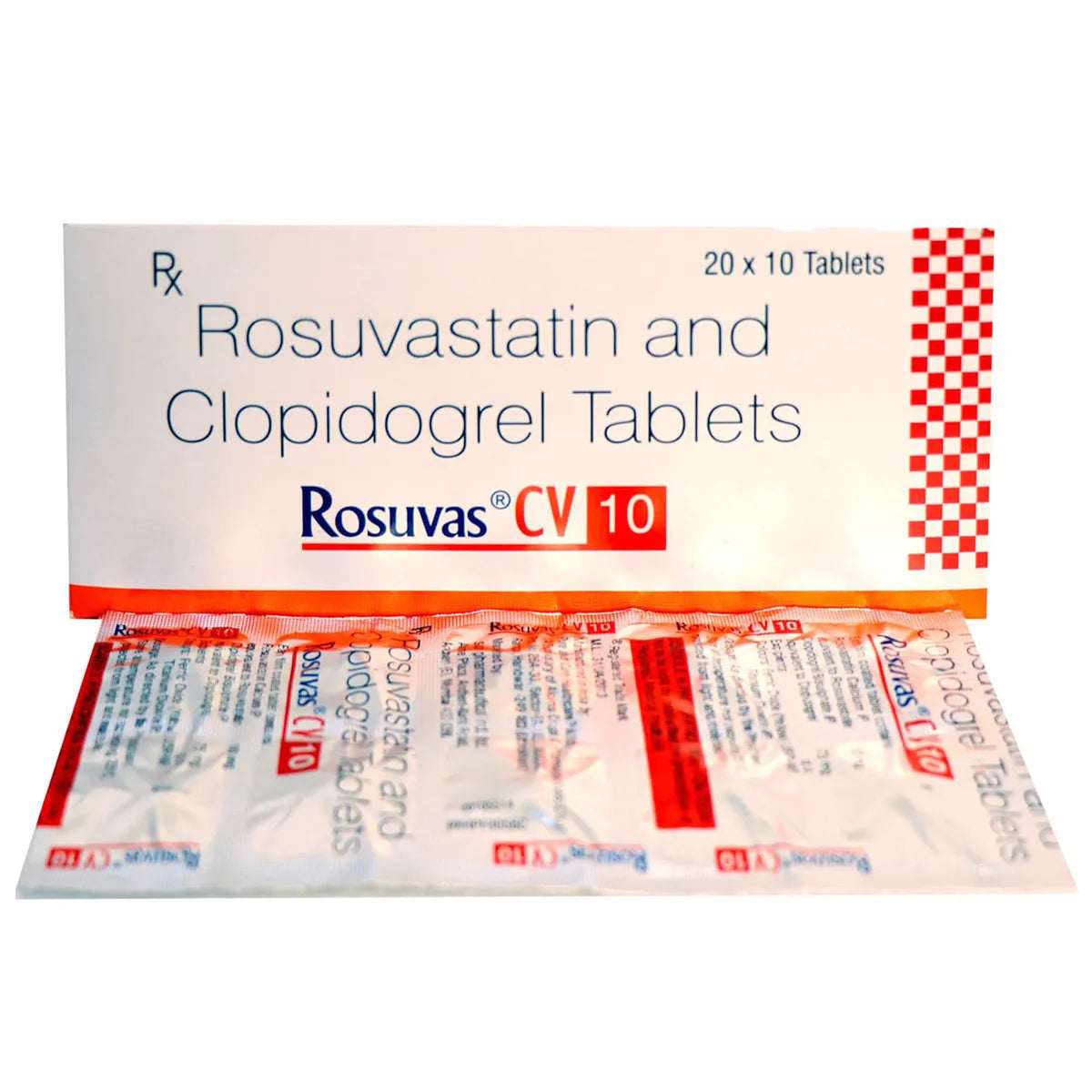 Rosuvas CV 10 Tablet- Strip of 10Tablets