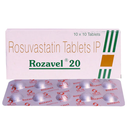 Rozavel 20 Tablet -Strip of 10Tablets