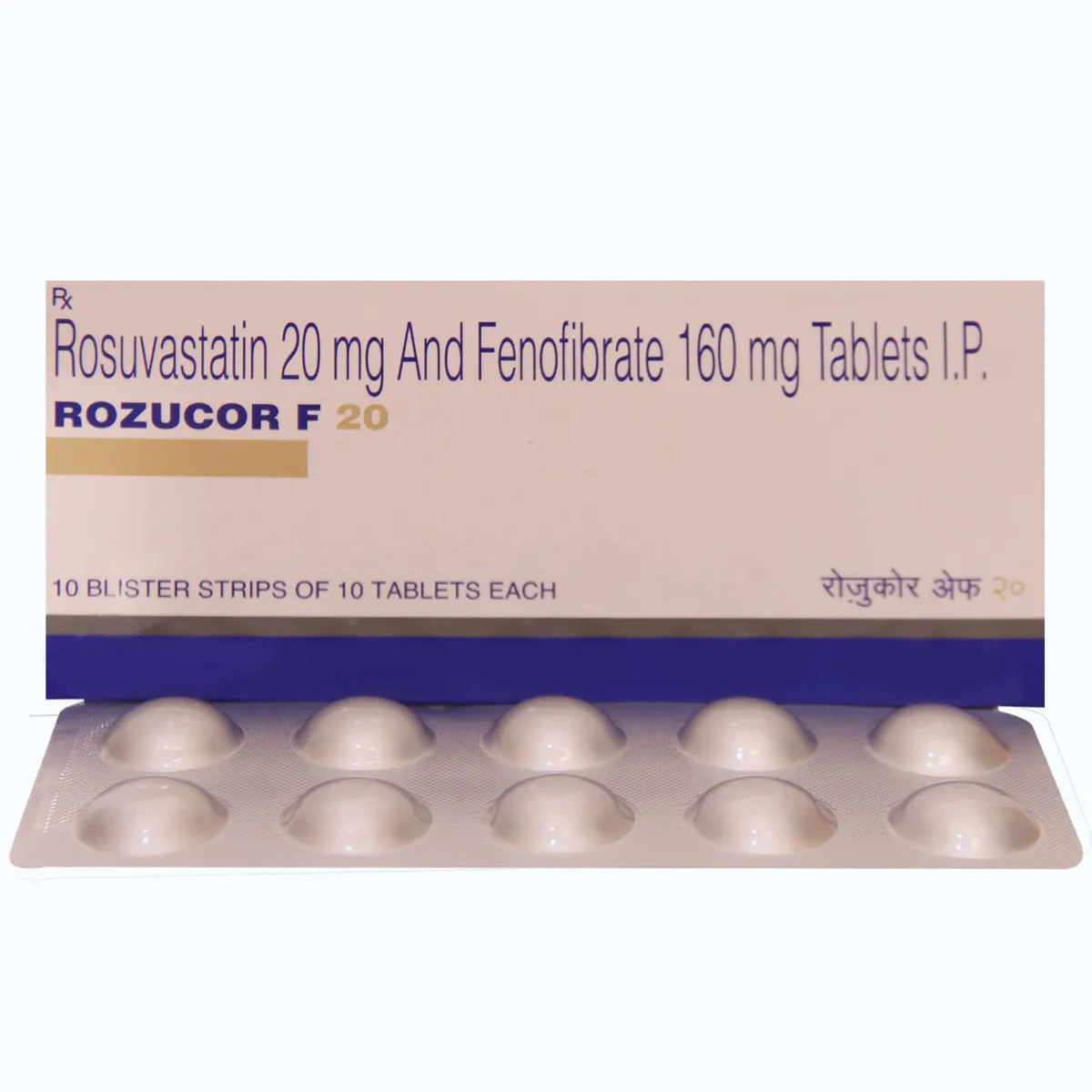 Rozucor F 20 Tablet -Strip of 10Tablet