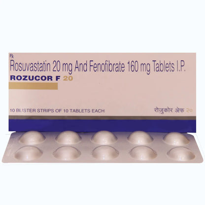 Rozucor F 20 Tablet -Strip of 10Tablet