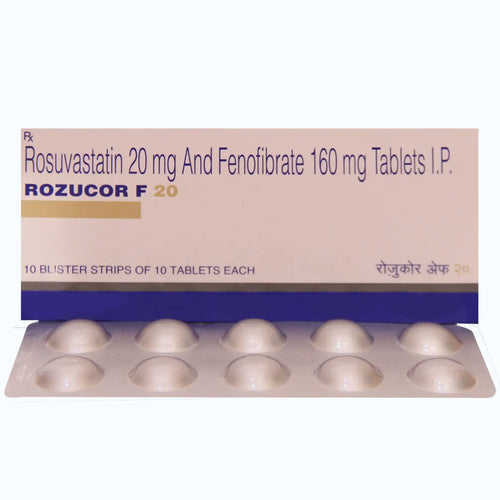 Rozucor F 20 Tablet -Strip of 10Tablet