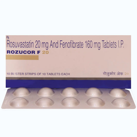 Rozucor F 20 Tablet -Strip of 10Tablet
