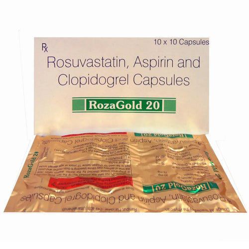 Rozagold 20 Capsule -Strip of 10Tablets