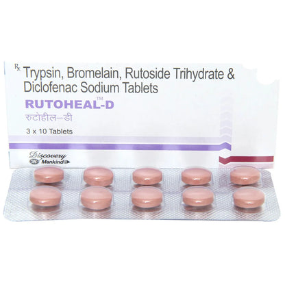 Rutoheal-D Tablet -Strip of 10Tablets