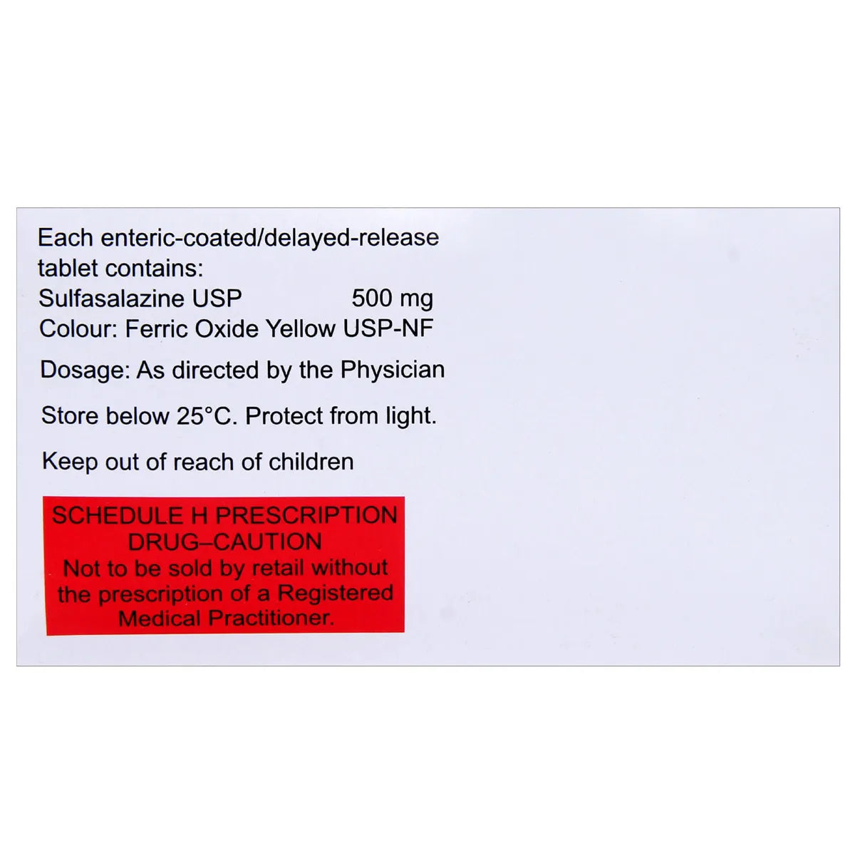 Saaz 500mg Tablet -Strip of 10 Tablets
