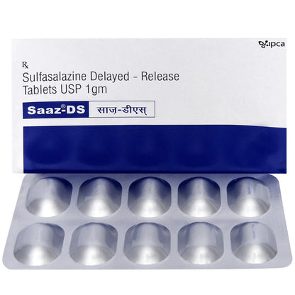 Saaz -DS Tablet DR -Strip of 10Tablets