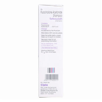 Sebowash Shampoo, 100 ml