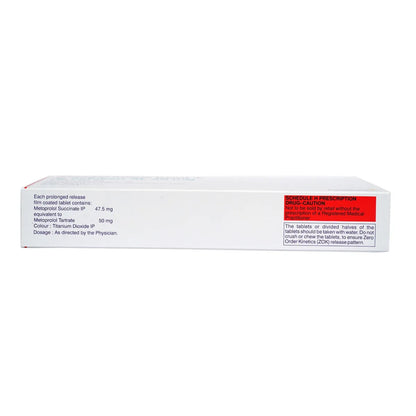 Seloken XL 50 mg Tablet -Strips of 30Tablet
