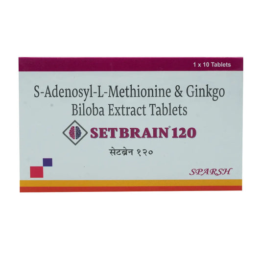 Setbrain 120 Tablet -Strips of 10Tablet