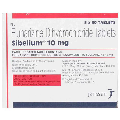 Sibelium 10mg Tablet