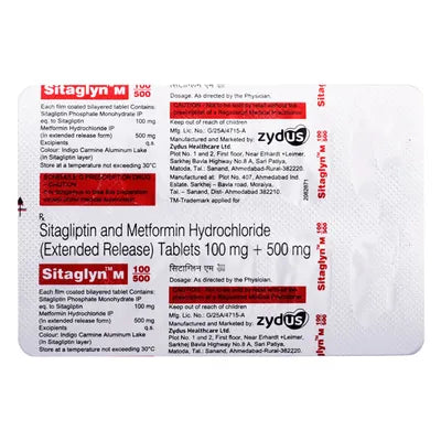 Sitaglyn M 50/500 Tablet PR