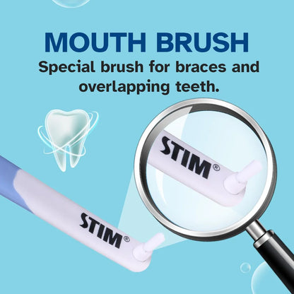 Stim Orthodontic Mouth Brush, 1 Count