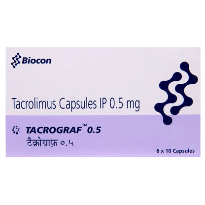 Tacrograf 0.5/1/2 mg Capsule