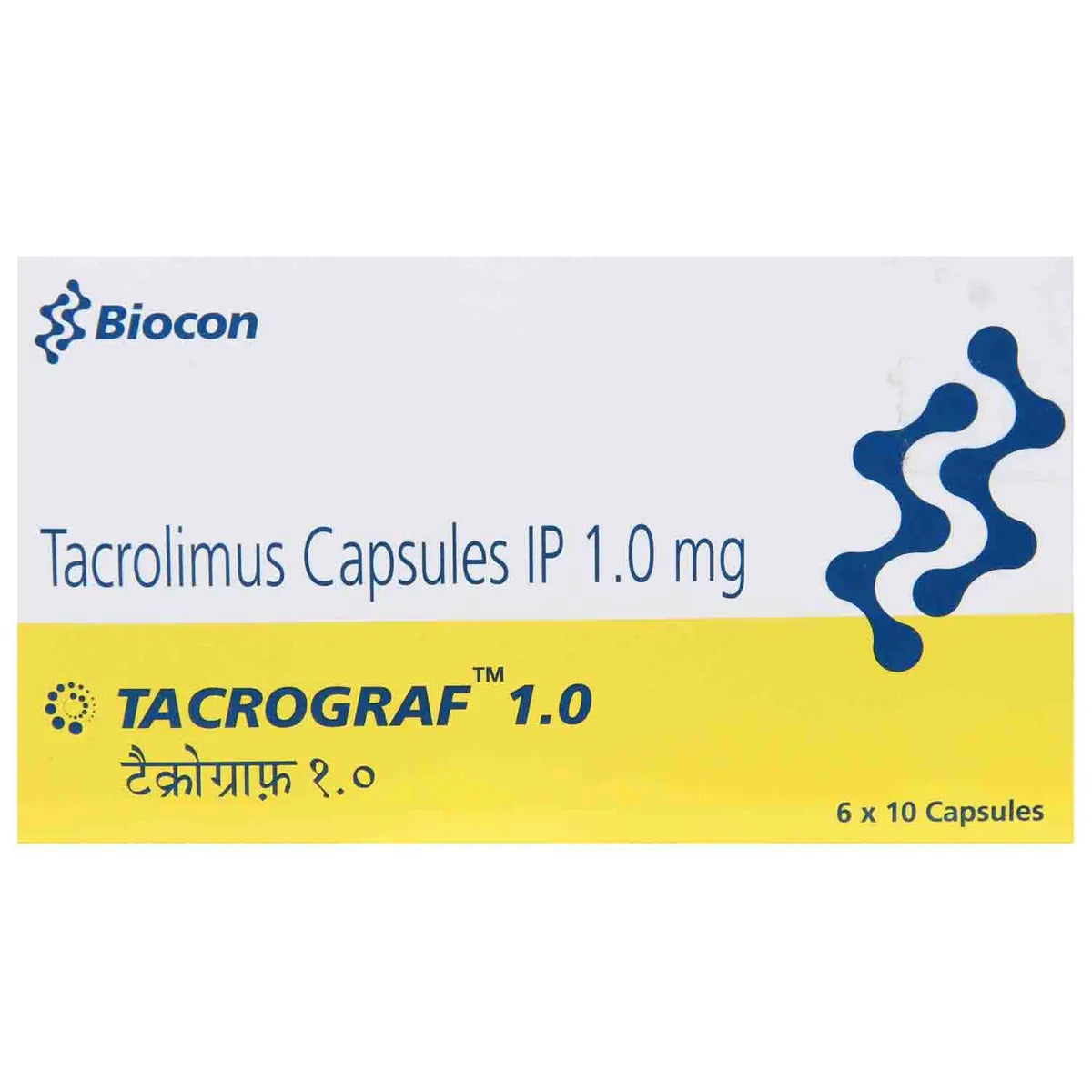 Tacrograf 0.5/1/2 mg Capsule