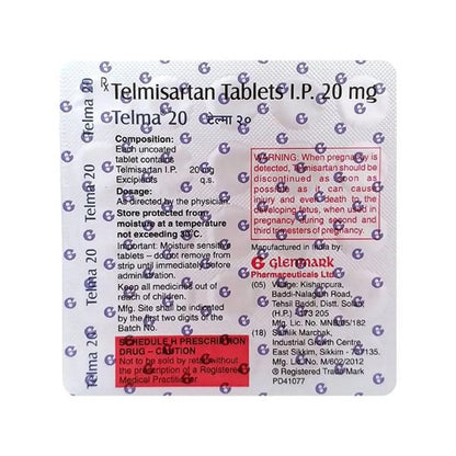 Telma 20 Tablet