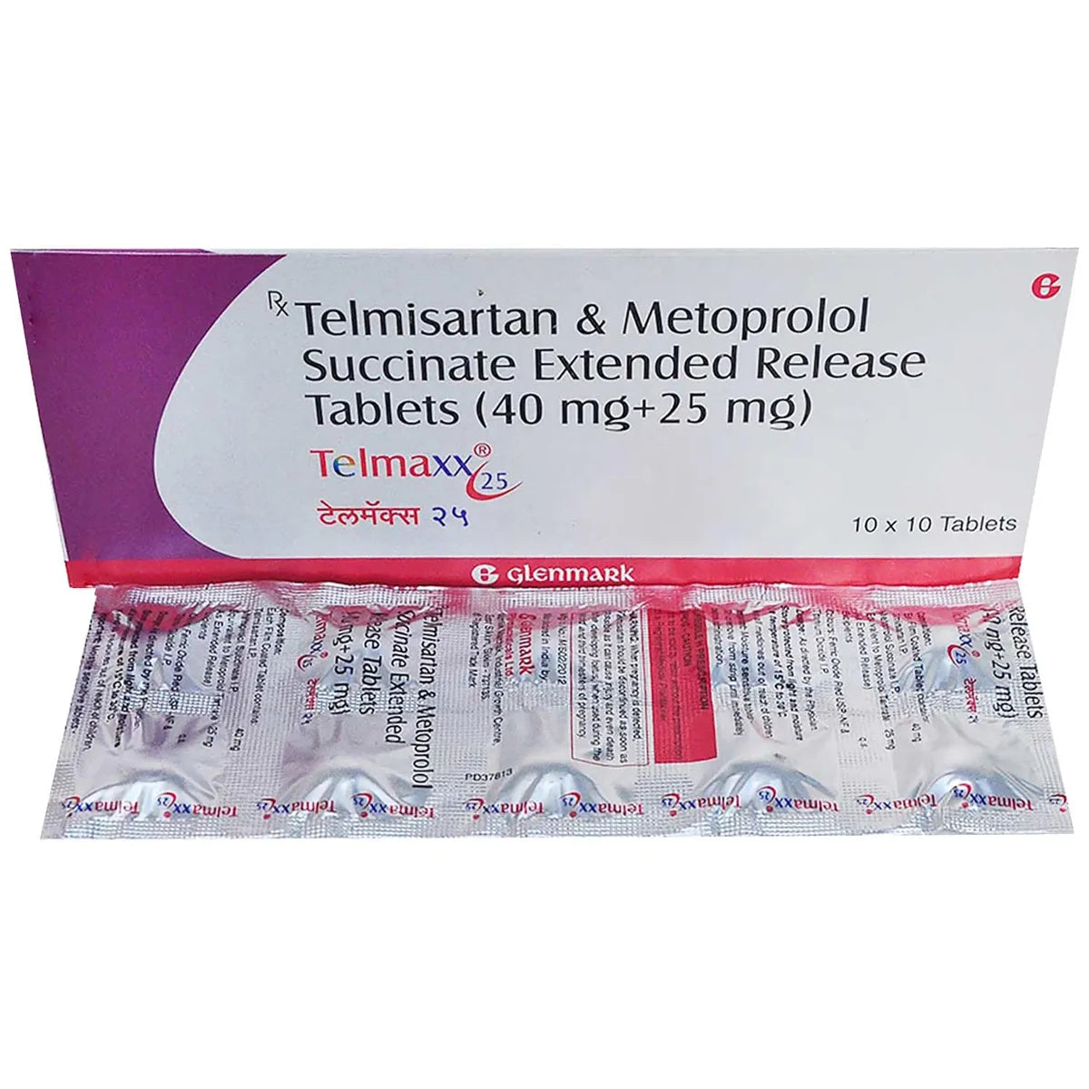 Telmaxx 25 Tablet (Strip of 10 Tablets)