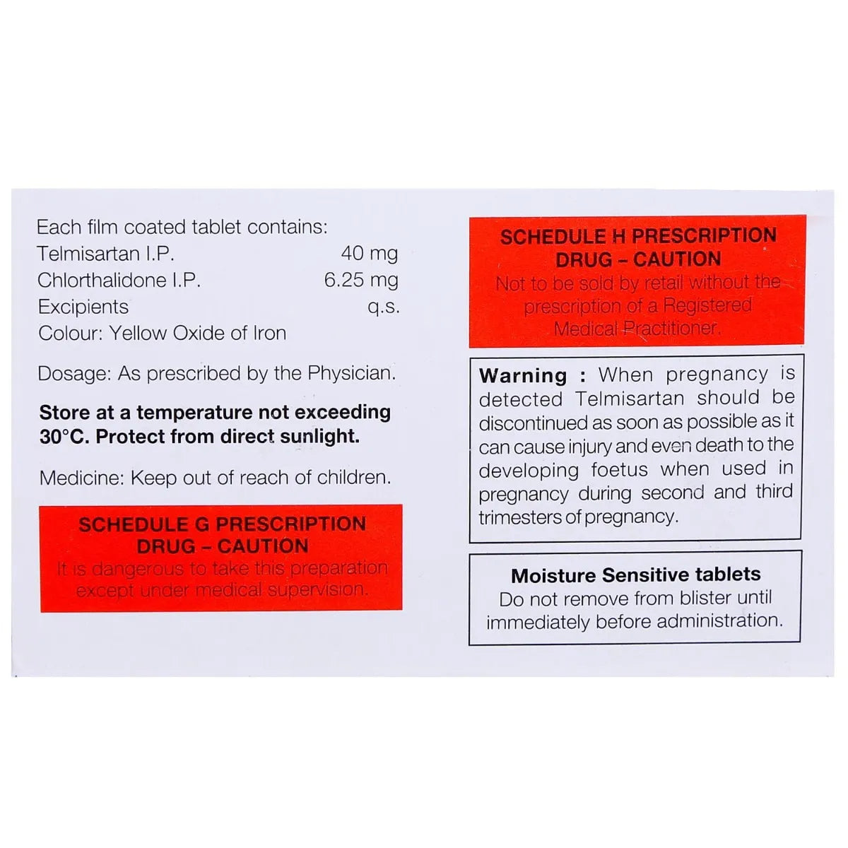 Telpres CT 40/6.25 Tablet  (Strip of 15Tablets)