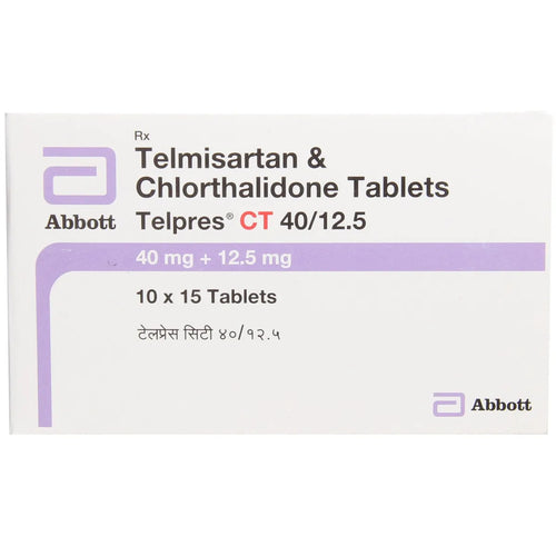 Telpres CT 40/12.5 Tablet (strip  of 15 Tablets)