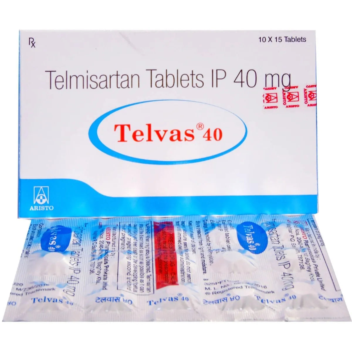 Telvas 40 Tablet (Strip of 15Tablets)