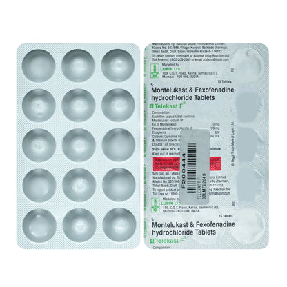 Telekast F 10mg/120mg Tablet