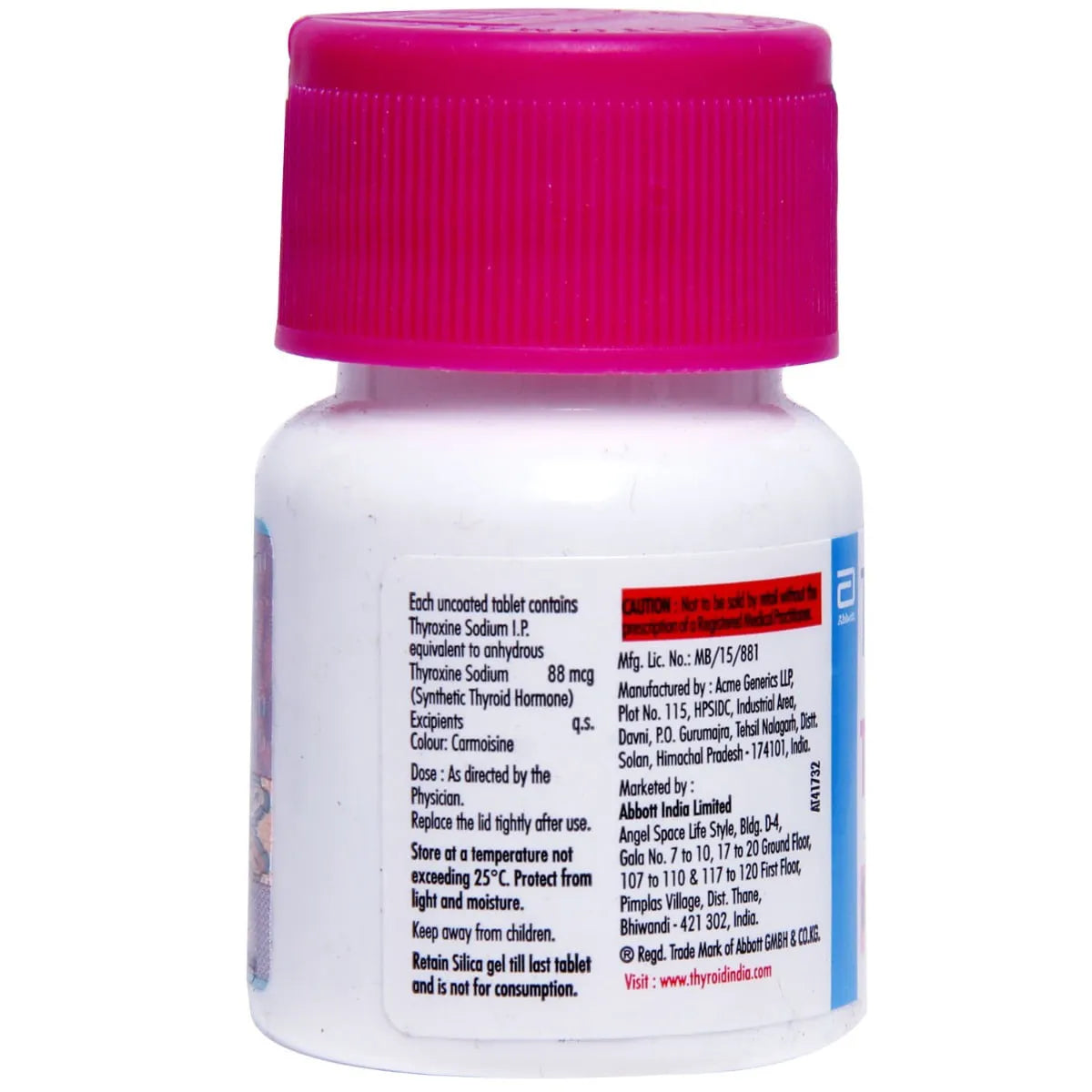 Thyronorm 88mcg Tablet