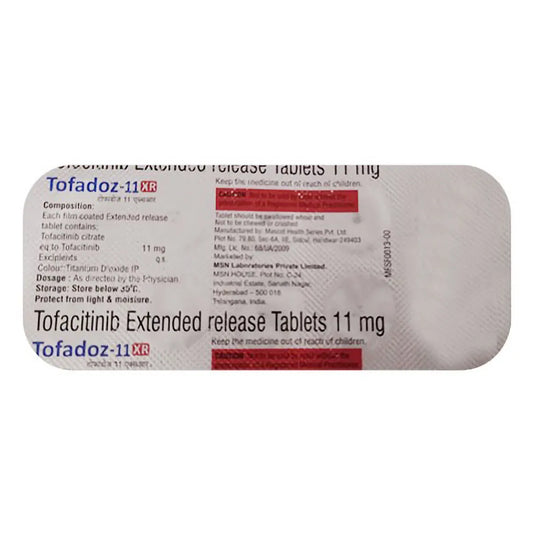 Tofatas XR 11 mg Tablet Strip of 10 Tablets