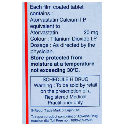 Tonact 20 Tablet Strip of 15Tablet