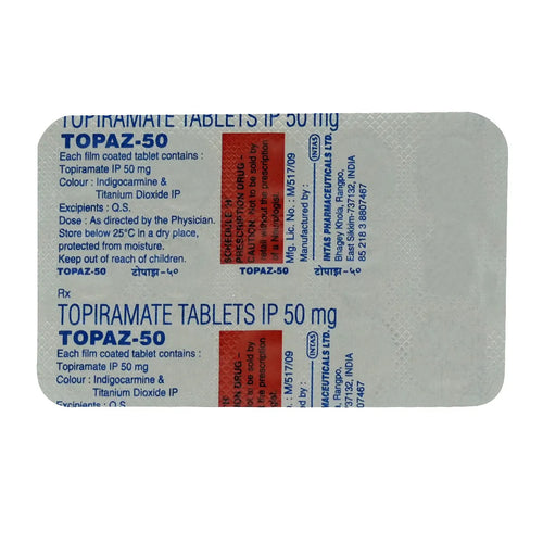 Topaz 50 Tablet 15PCS