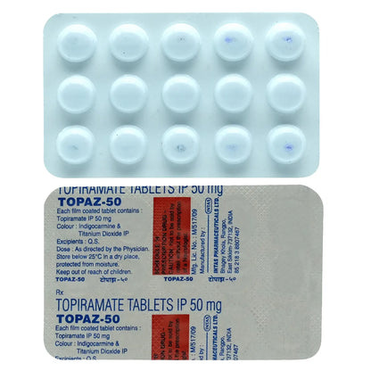 Topaz 50 Tablet 15PCS