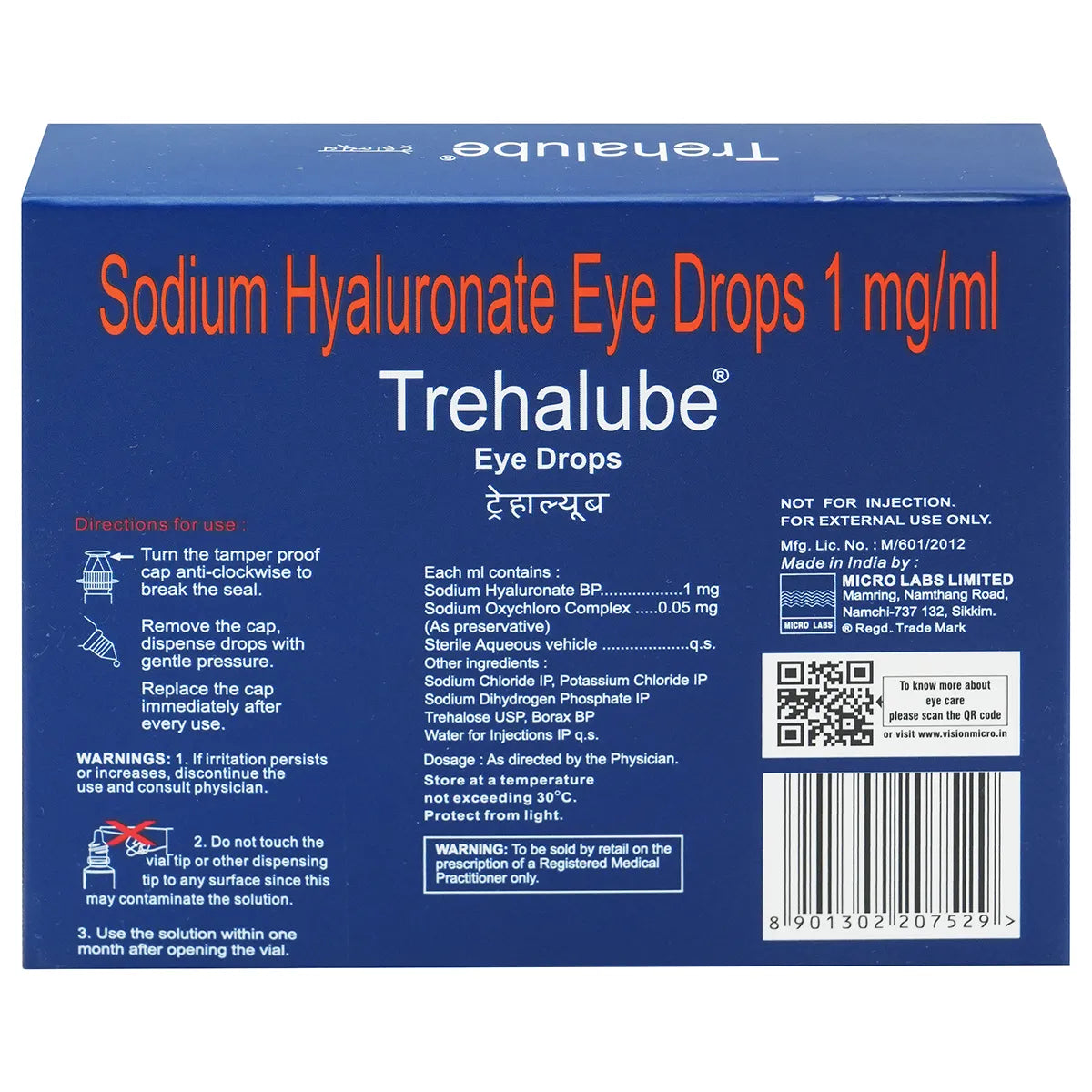Trehalube Eye Drops 5 ml