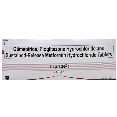 Tripride 1mg Tablet 15PCS