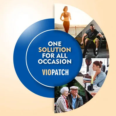 Viopatch Herbal Pain Relief Patch Large, 75 cm, 1 Count