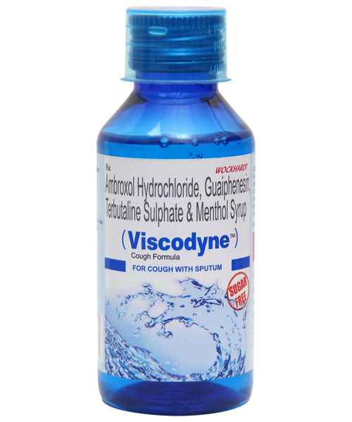 Viscodyne Sugar Free Bottle Of 100ml Cough Syrup