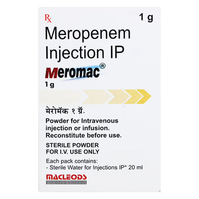 Meromac 0.5/1 gm Injection