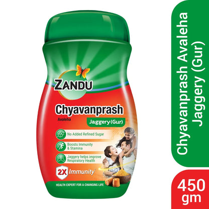 Zandu Chyavanprash Avaleha Jaggery, 450 gm