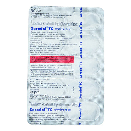 Zerodol TC Tablet