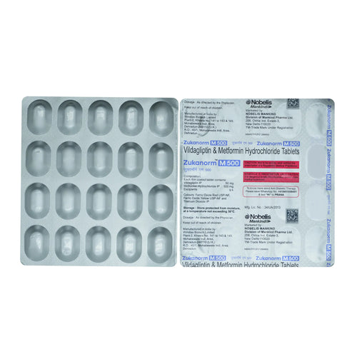 Zukanorm M 500 Tablet