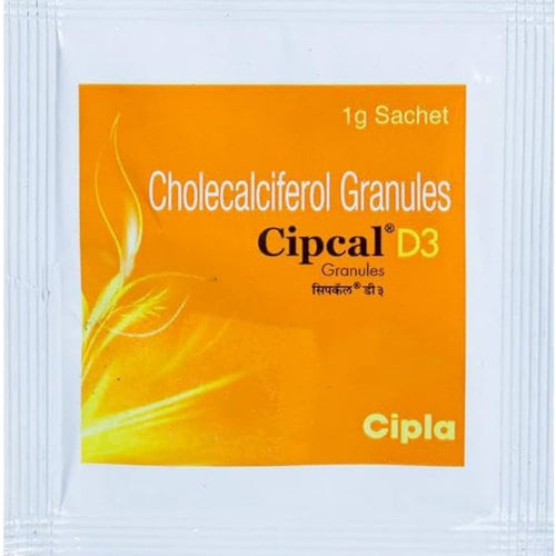 Cipcal D3 (Cholecalciferol) Granules for Bone, Joint and Muscle Health