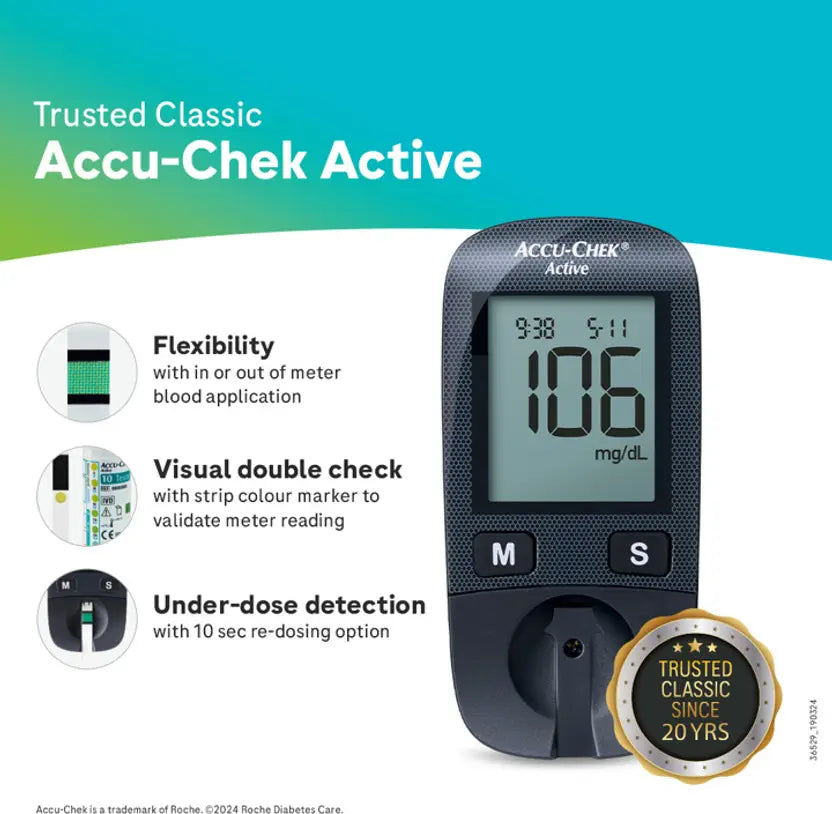 ACCU-CHEK Active Kit Glucometer