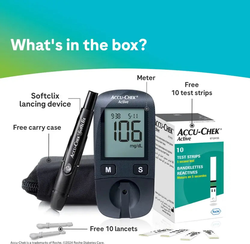 ACCU-CHEK Active Kit Glucometer