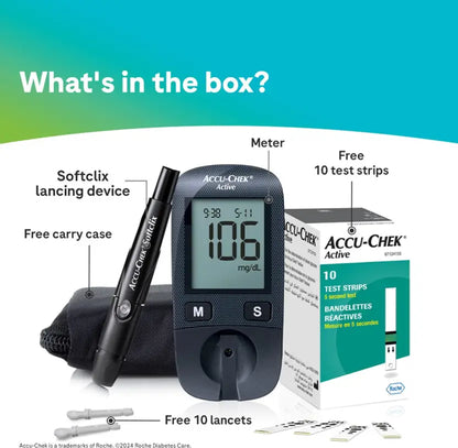 ACCU-CHEK Active Kit Glucometer