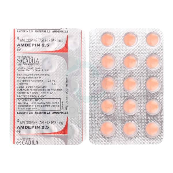 Amdepin 2.5 Tablet