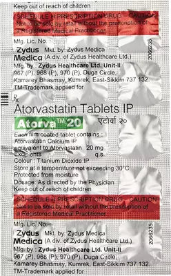 Atorva 20 Tablet