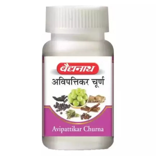 Baidyanath Ayurved Avipattikar Churna - 60 g | Helpful in Hyper-Acidity & Indigestion