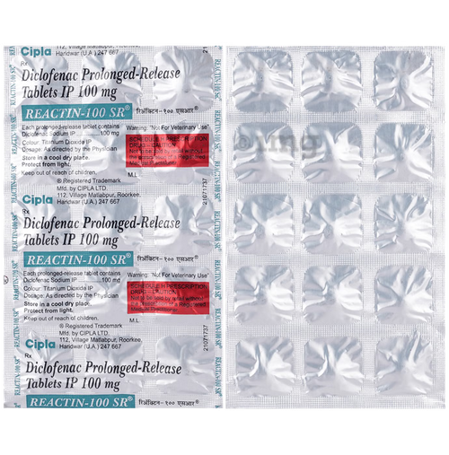 Reactin 100 SR Tablet