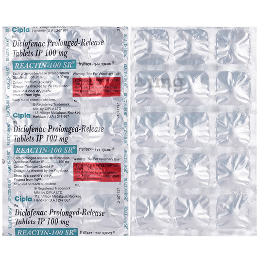 Reactin 100 SR Tablet