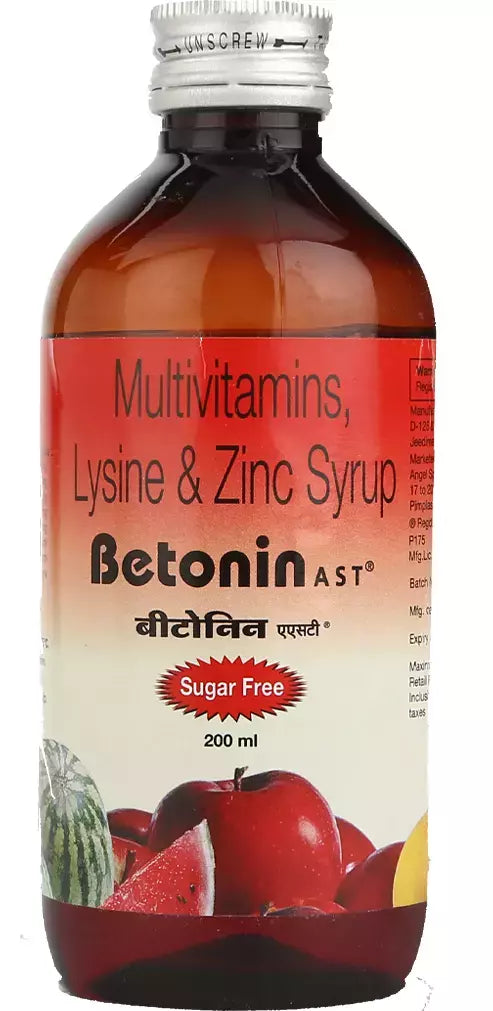 Betonin AST Syrup Sugar Free
